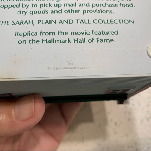 HO scale 1994 THE SARAH PLAIN & TALL COLLECTION "Mrs. Parkley's General Store" - Picture 6 of 12